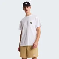 The North Face T-Shirt M MOUNTAIN LOGO RELAXED SHORT SLEEVE TEE-GRAPHIC lockere Passform, kurze Ärmel, weiches Material