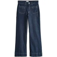 Next Weite Jeans Jeans mit weitem Bein und Tasche, Kurzgröße (1-tlg)