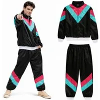 TK Gruppe Kostüm Overall Retro – 80er-Jahre Kostüm im klassischen Vintage-Look Fasching