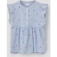 s.Oliver Blusentop Bluse Shirtbluse mit Rundhalsausschnitt