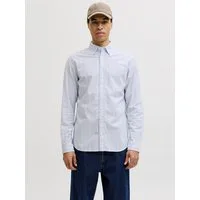 Jack & Jones Langarmhemd JPRBLUHARVEY OXFORD L/S SHIRT SN Baumwolle, regular fit