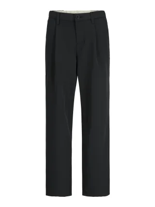 JACK&JONES - JPSTBILL BAMFORD PLEATED CHINO JNR Black - Gr. - 164