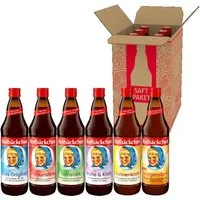 Haus Rabenhorst Saft ROTBÄCKCHEN Lieblingssäfte 6er Pack (6 x 700 ml), 0,7 l, 700 ml, 6 St. (Packung)