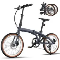 RCB Faltrad GK4 doppelt faltbares Fahrrad,20Zoll Klapprad für Damen&Herren,Pendler