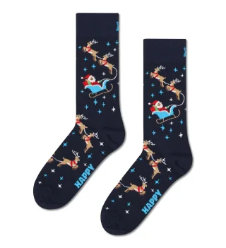 happy socks - Sleigh Sock Blau - Gr. - 43.5