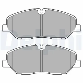 Delphi Bremsbel?ge vorne Hyundai H350 2,5 LP3683