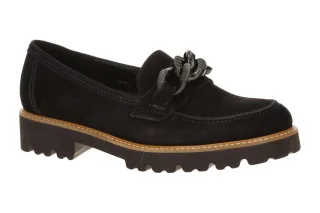 Gabor 4013.01.001 Best Fitting Damen Slipper Schwarz (Fr. natur)