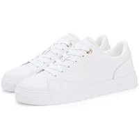 Tommy Hilfiger TH CHIC SNEAKER Plateausneaker Freizeitschuh, Halbschuh, Schnürschuh mit Ziernähten