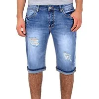 ESRA Jeansshorts Herren Sommerhose Jeans Shorts Herren Jeans-Shorts Stretch kurze Hose Jeans-Shorts Herren kurze Jeans Herren Sommer Hose Jeans Shorts