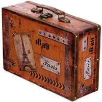 BIRENDY Dekoobjekt Truhe Kiste SJ15369 Koffer Kofferset Holztruhe Schatzkiste Geschenkbox