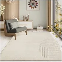 the carpet Teppich Rio, rechteckig, Höhe: 8 mm, weicher Wohnzimmer Teppich rutschfest 3D-Optik