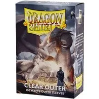 Dragon Shield Sammelkarte Dragon Shield Outer Sleeves - Matte Clear, 100stk