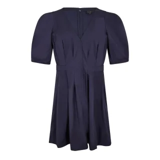Damen Ted Baker V-Ausschnitt Md Ld99 in Marineblau