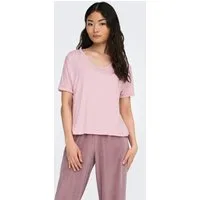 JDY T-Shirt JDYSISSY S/S V-NECK TOP JRS DIA