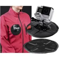 Hama Magnet-Halterung Flex Halter Stativ für GoPro Kamerastativ (Nutzung Action-Camcorder am Körper für Sport Fahrrad MTB Ski Kayak etc)
