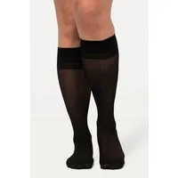 Ulla Popken Kniestrümpfe, Essential-Kniestrümpfe (3-Paar)