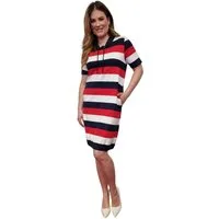 Estefania for woman Jerseykleid maritim gestreift mit elastischen Saum