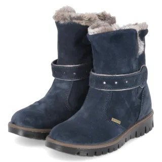 Primigi Winterstiefeletten - Gr. 26 - Blau - Rauleder