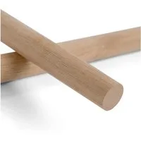 Woodsellers Bastelnaturmaterial Rundstab - Eiche gehobelt Ø 20 mm x 300 mm, (1-tlg), Woodsellers - Rundstab Eiche gehobelt - Ø 20 x 300-1000mm - Top Preis