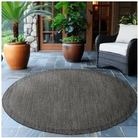 Ayyildiz Teppiche Outdoorteppich GIZA 1410, rund, Höhe: 3 mm, In- und Outdoor, Wetterfest, Wasserabweisend, robust