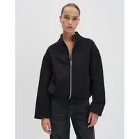 someday Blouson UJOY Regular Blousonjacke aus Scuba Sweatware lockere Passform, O-Form
