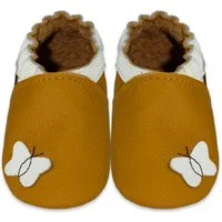 Mejale Mejale Leder Krabbelschuhe Babyschuhe Lauflernschuhe 100% Leder Hausschuh Rutschfestes