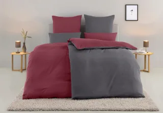 OTTO home Bettwäsche "Desner2" 3 Stk. Premium Qualität, sehr weich, uni, ab 135x200 cm