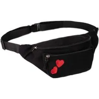Goldschmidt Kostüme Bauchtasche Bauchtasche mit roten Herzchen
