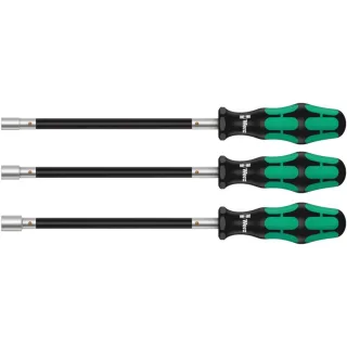 Wera 391/3 Schlauchklemmen-Schraubendrehersatz, 3-teilig - 05135311001