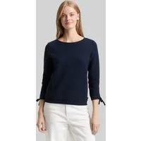 TOM TAILOR Denim Sweatshirt Strick & Sweatshirts Slim Fit Sweatshirt mit Raffärmeln