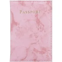 Cadorabo Handyhülle, Reisepass Hülle - Karten Hülle aus Kunstleder - 2-teiliges Taschen Set