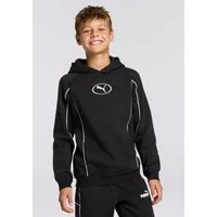 PUMA Kapuzensweatshirt SPORT HOODIE FL B für Jugendliche, mit Print-Applikationen, Regular Fit, mit Kapuze
