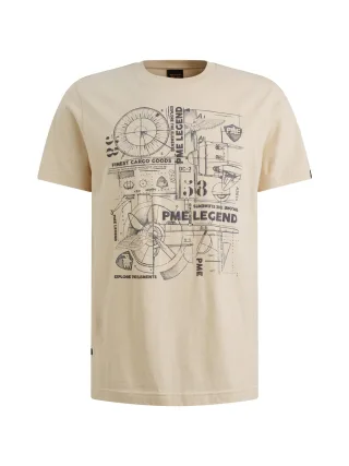 PME Legend - play heavy single jersey bone white - Gr. - XL