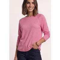 STREET ONE Langarmshirt aus softem Materialmix