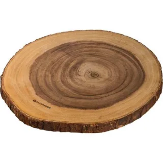 Zassenhaus Servierplatte Akazie rund 45x2,5cm