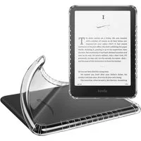 Fintie E-Reader-Hülle für Kindle Paperwhite(12. Gen) 2024/Kindle Colorsoft Signature Edition 7 Zoll, Durchsichtig Weiche TPU Case, Stoßfest Anti-Scratch Cover