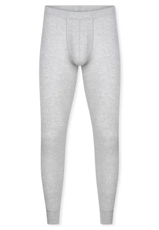 SCHIESSER - Hose lang grau-mel. - Gr. - 5