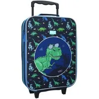 Vadobag Kinderkoffer Dinosaurier Trolley Koffer 12L Kindertrolley Handgepäck Dino Jungen ab, Innenmaße: 40 x 30 x 10 cm, Gesamtmaße: 47 x 31 x 13 cm