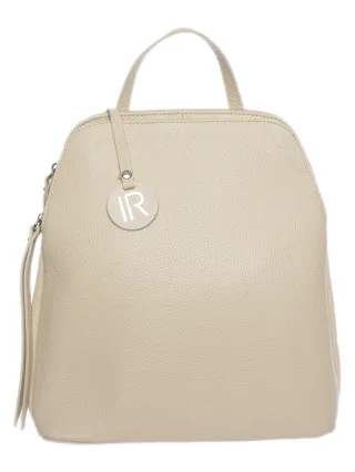 Isabella Rhea Beige Rindsledertasche