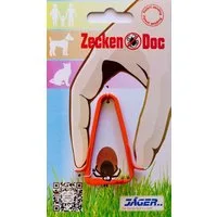 ELANOX Zeckenpinzette Zeckenzange mit Anhebefunktion Hunde Katzen Menschen Zeckenentferner
