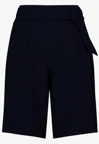 zero - Bermuda-Shorts mit Gürtel deep sky - Gr. - 44