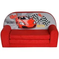 FORTISLINE Kindersitzgruppe Kindersofa "MINI" Kindercouch zum Aufklappen W386
