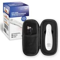 IEA Medical Insektenstichheiler CH3000B Bundle inkl. Schutztasche - Medizinprodukt, wiederaufladbar, Set - Stichheiler und Tasche, Wärmeanwendung, bis zu 200 Anwendungen pro Ladung, ohne Chemie