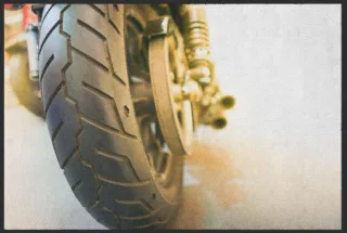 Fussmatte Motorrad 6167 | Größe: 60 cm x 45 cm