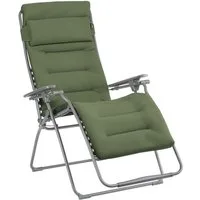 Lafuma Mobilier Gartenstuhl Futura XL (Gartenliege, Liegestuhl), Clip-System, Outdoor-Textilgewebe BeComfort®, XL-Zero-Gravity-Relaxliege