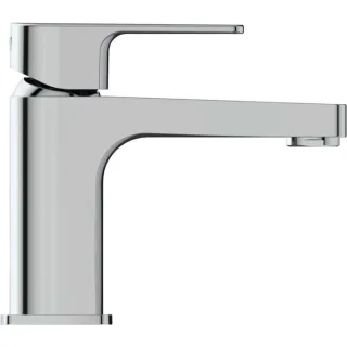 Ideal Standard Cerafine D Waschtischarmatur BC683AA ohne Ablaufgarnitur, Blue Start, H80, Ausladung 115mm, verchromt