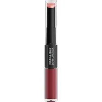 L'ORÉAL PARIS Lippenstift INFAILLIBLE 2-STEP LIP STICK, mit pflegendem Material, für geschmeidige Lippen, 24h Halt