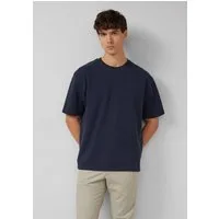 s.Oliver Kurzarmshirt T-Shirt Hochwertiges T-Shirt mit Waffelstruktur im Modern Fit