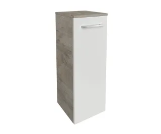 Fackelmann B.style Midi-Schrank li 302x825x320 NaOa/weiß 1T, 84438 84438