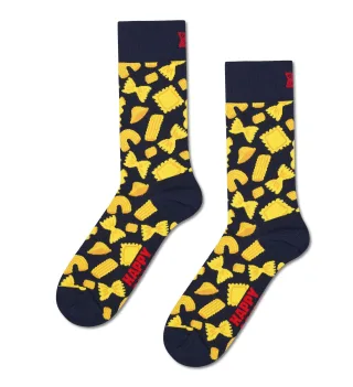 happy socks - Pasta Sock Schwarz - Gr. - 43.5
